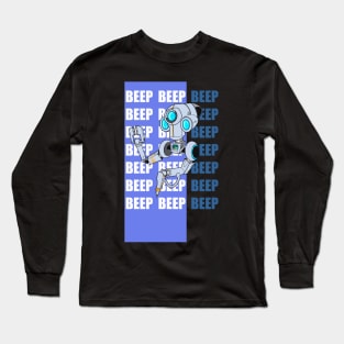 Robot welder design for kids Long Sleeve T-Shirt